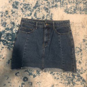 jean skirt